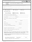 Form R09 - Application For A General Licence