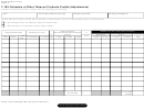 Form 4258 - T-102 - Schedule Of Other Tobacco Products Credits (Adjustments) Printable pdf
