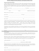 Volunteer Background Check Release And Volunteer Waiver Form