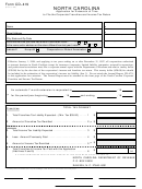 Form Cd-419 - Application For Extension Of Time To File The Corporate Franchise And Income Tax Return - North Carolina Department Of Revenue