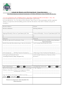 Industrial Waste And Pretreatment Questionnaire Template