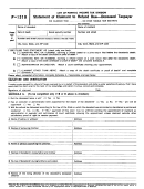 Form P1310 - Statement Of Claimant To Refund Due Deceased Taxpayer