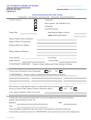 Taxpayer Registration Form December 2002
