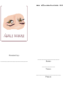 Free Botox Party Invitation Template