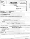 Form Ir - Declaration Of Estimated Tax For Year - Village Of Smithville Income Tax Department - Ohio