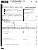 Form 80-270-04-8-1-000 - Mississippi Non-resident / Part-year Resident Amended Individual Income Tax Return Form - Office Of Revenue