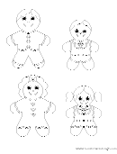 Cookie Coloring Sheet