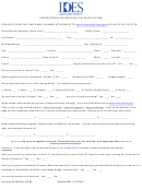 Form Aic-589 - Apprenticeship Information Center Application