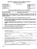 Charitable Organization Annual Report Form - Minnesota Office Of The Attorney General - Minnesota
