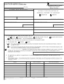 Form Aoc-e-203 - Affidavit For Collection Of Personal Property Of Decedent