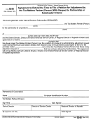 Form 9248 - Agreement To Extend The Time To File A Petition For Adjustment By The Matters Partner February 1991