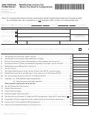 Form 500-ec - Modified Net Income Tax Return For Electric Cooperatives 2006