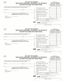 Form W-1-t - Employer's Quarterly Return Of Tax Withheld Return This Form With Remittance - 2011