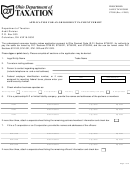 Form St 900 - Application For An Ohio Direct Payment Permit
