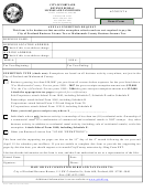 Form Aer - Annual Exemption Request