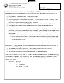 Form 49456 - Identification Of Potentially Affected Parties