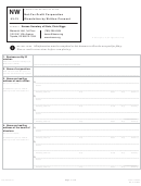 Form Nw 53-13 - Not-For-Profit Corporation Dissolution By Written Consent Printable pdf