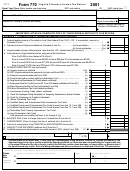Form 770 - Virginia Fiduciary Income Tax Return - 2001 Printable pdf