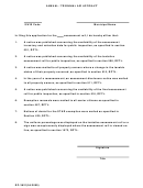 Annual/triennial Aid Affidavit Form