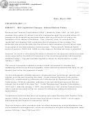 Ftb Notice 2003 - 5 2001 Legislative Changes - Informal Refund Claims Form - California Franchise Tax Board