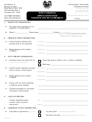 Form Cf-1 - Application For Certificate Of Authority