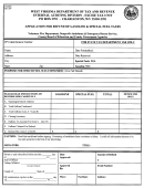 Form Wv/509v - Application For Refund Of Gasoline And Special Fuel Taxes
