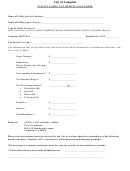 Utility Users Tax Remittance Form - City Of Compton