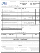 City Of Evans Sales And Use Tax Return