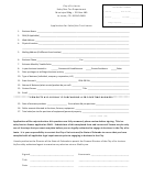 Application For Sales/use Tax License Form