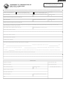 Form 1043 - Agreement To Compensation Of Employee & Employer