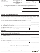 Form 73a422 - Monthly Report Of Other Tobacco Products And Snuff