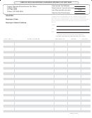 Employer's Quarterly Earned Income Tax Return Form - Palmer Township