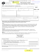 Estate And Transfer Tax Return Form - 2005