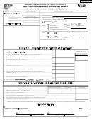 Form 228-s - Net Profits Occupational License Tax Return - 2007