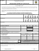 Form 499 R-4.1 - Withholding Exemption Certificate
