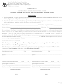 Form Rec 1.39a - Affidavit Of Notificatino Of Change In Time Share Project Broker, Registrar, Or Independent Escrow Agent - North Carolina Real Estate Commission