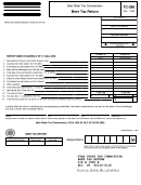 Form Tc-386 - Beer Tax Return - 1996
