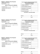 Return Of Income Tax Withheld Form - Canton City 2010 Printable pdf