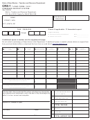 Form Crs-1 - Tax Period Printable pdf