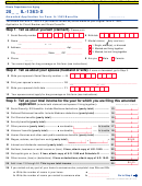 Form Il-1363-x - Amended Application For Form Il-1363 Benefits - 2007