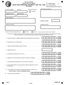 Form 8403 - Nontitled Personal Property Use Tax