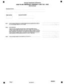 Form 8403 - Nontitled Personal Property Use Tax - 2001