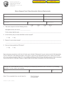 Form Ftb 6274 C3 - Waiver Request From Filing Information Returns Electronically