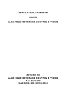 Instructions For Alcoholic Beverage Control Division
