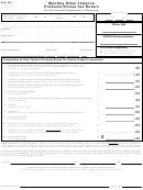 Form B-a-101 - Monthly Other Tobacco Products Excise Tax Return - 2010