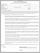 Program / Activity Participant Form - Release, Waiver And Indemnification Agreement (
