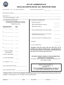 Distilled Spirits Excise Tax Reporting Form