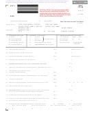 Form Tc-40 - Utah Individual Income Tax Return - 2007