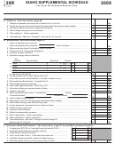 Form 39r - Idaho Supplemental Schedule For Form 40 - 2009