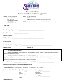 Business And/or Sales Tax License Application Form Printable pdf